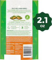 Greenies Feline Smartbites Healthy Indoor Cat Treats, Chicken Flavor, 2.1 oz. Pack