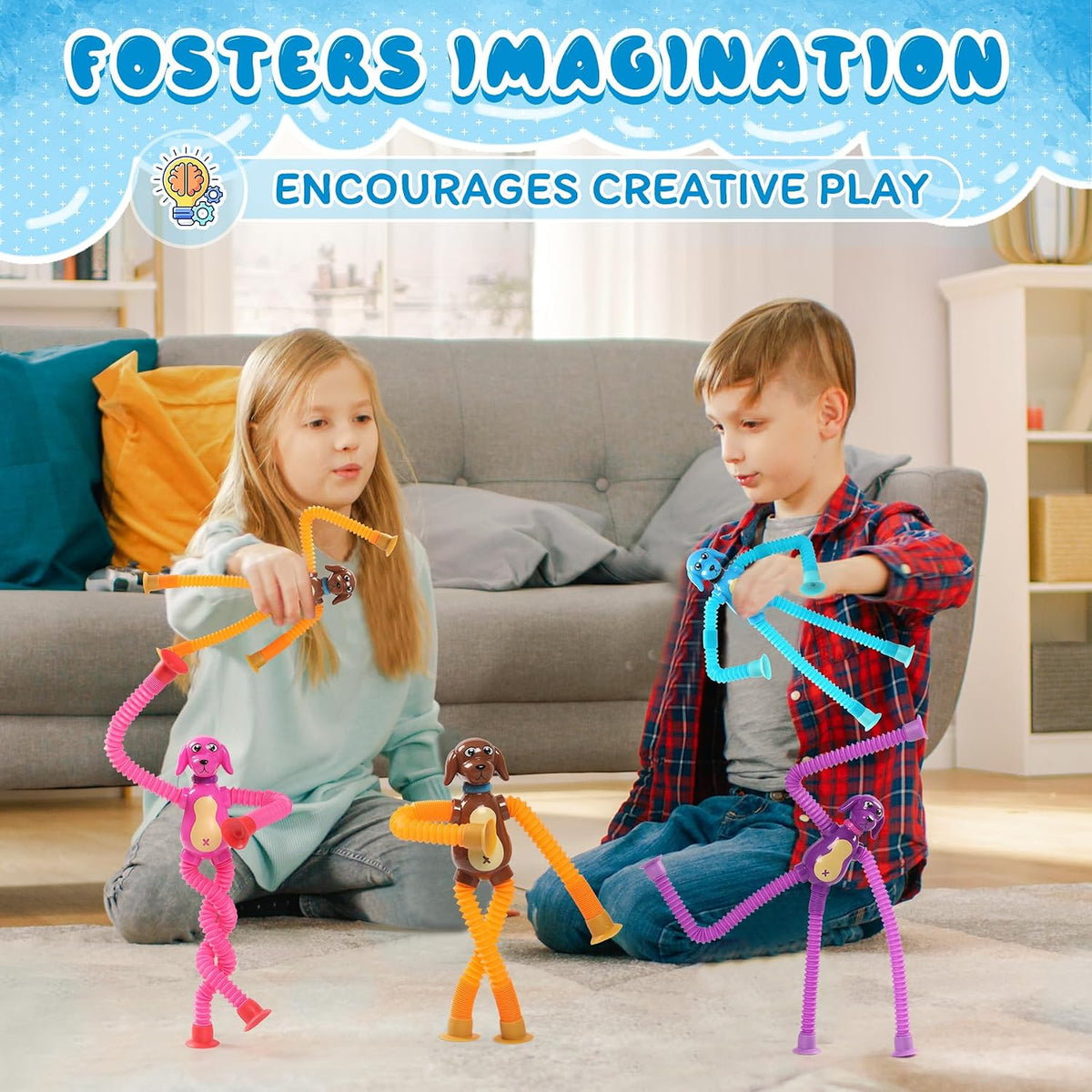 Halloween Pop Tubes Sensory Toys - Dog - image 4