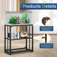 TOCRETOARE Fish Tank Stand 40 Gallon - 31.5"x16.7"x29.1" - image 3