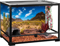 24x12 in Reptile Habitat Background Blue Sky Cactus Desert Tank - 24x12in/60x30cm - image 4