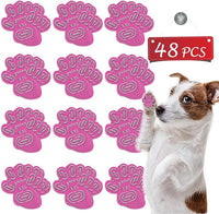 yucca Dog Anti Slip Paw Grips Traction Pads, Dog Paw Protector with Stronger Adhesive, Toe Grips for Dogs from Slipping on Hardwood Floors, Dog Shoes Booties Socks Replacement for Older Dogs