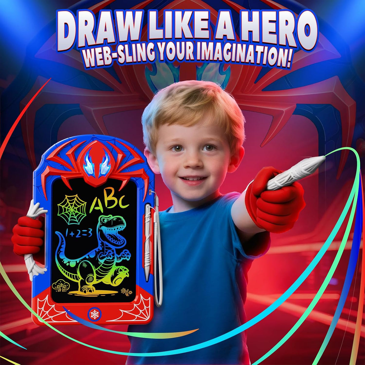 Cool LCD Writing Tablet with Web Stylus & Web Grip - 1 - image 2