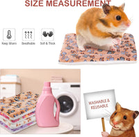 4 Pack Soft Pet Bed Mat Small Dog Crate Fleece – Essentials for Dogs - 13 x 10 Inches / Vivid Color - image 4