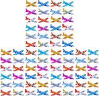 Manmel 50 Pcs Foam Gliders Planes Toys for Kids, Paper Airplane - Medium (Pack of 3)