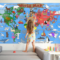 Halloween Activity Poster, Halloween Tablecloth for Kids - Map - image 4