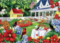 1000 Pieces Puzzle for Adults - Garden Scene