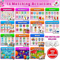 Curious 2 Learn Busy Book for Toddlers 3-5 - Pink - image 2