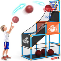 Arcade Basketball Game Set Boy Toys Indoor Outdoor Kids Basketball - Blue