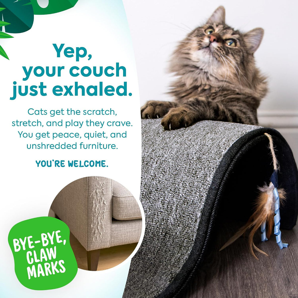 Petlinks Dream Curl Carpet Cat Scratcher - image 4
