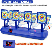 Digital Shooting Targets with Foam Dart Toy Blaster for Kids Shooting - image 3