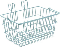Retrospec Apollo-Lite Lift-Off Bike Basket - Detachable Steel Handlebar Basket with Carrying Handle for Commuting, Shopping & Beach Trips - 14.5in x 9.5in Weather-Resistant Biking Gear