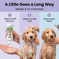 Puppy Shampoo & Conditioner, Tearless Hypoallergenic Wash - Unscented - image 4