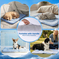 Dog Cooling Mat, Thick Cooling Mat for Extra Large Dogs with PCM & Thermochromic Tech, Dual-Sided - Large - image 4