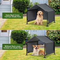 Large Dog Shade Shelter for Outside - Grey / Small - image 4