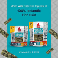 PLATO Hundur's Crunch Jerky Fingers 3.5oz, Natural