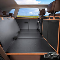 FURTIME Dog Car Seat Cover for Back Seat - Black / For Full Size Truck /Full Size Suv