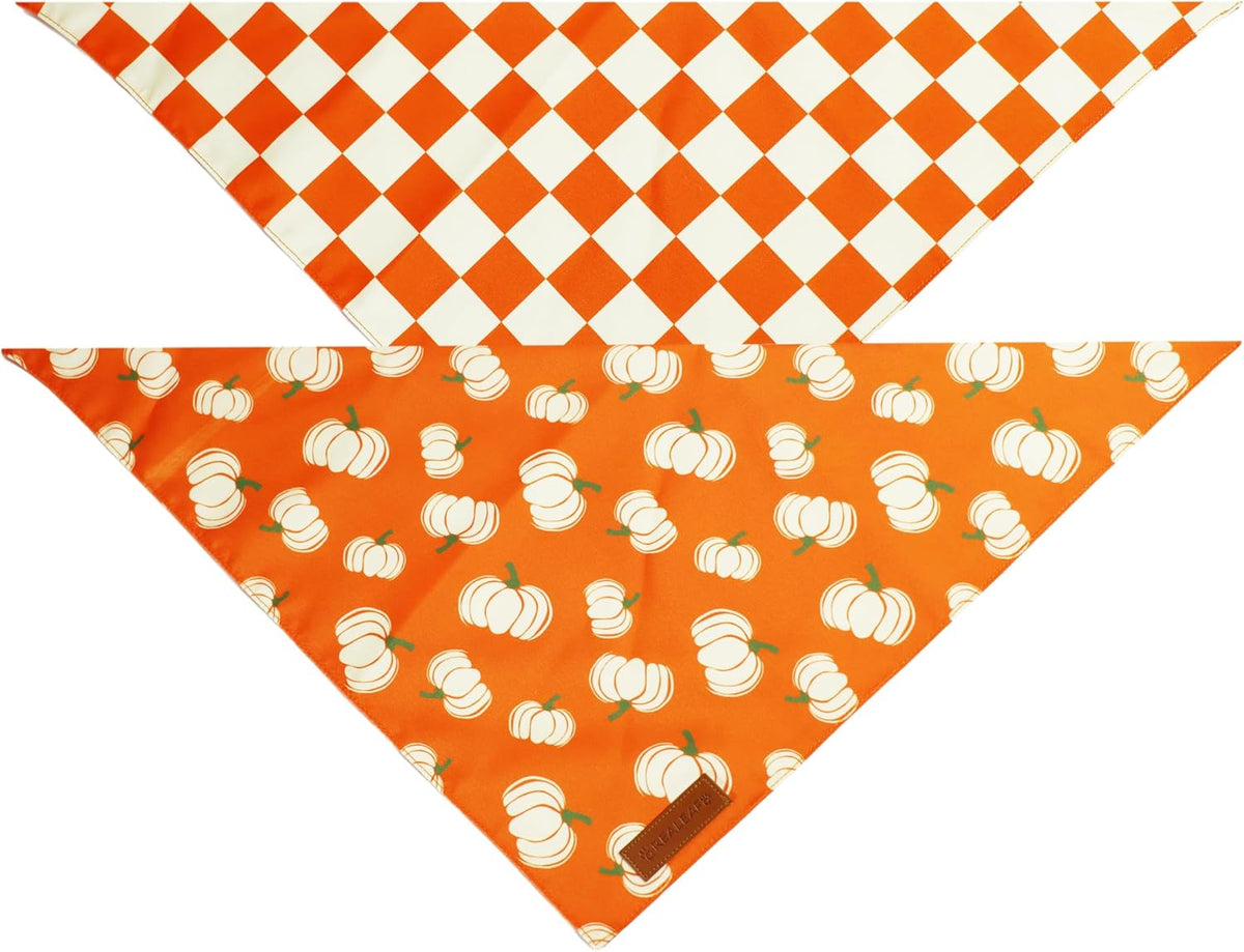 Halloween Dog Bandanas 2 Pack - Fall / Small - image 3