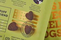 GivePet Beagle Scout Soft & Chewy Training Dog Treats with Carob, Honey & Vanilla, 6.3 oz, Pack of 20