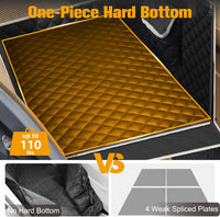 Large Dog Car Seat, Back Seat Extender for Pets with Hard Bottom – Essentials for Dogs - XL - image 2