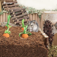 Niteangel Natural Coco/Cork Hamster Bedding Pet Litter for Dwarf Syrian Hamsters, Gerbils, mices, Degus or Other Small Animal