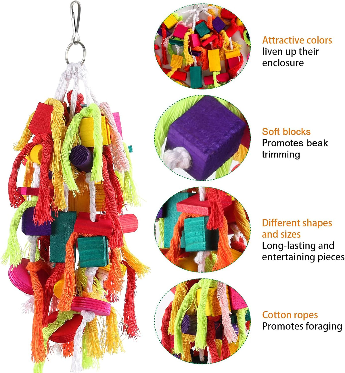Parrot Toys Large Bird Toys - image 4