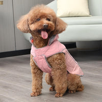 Warm Fleece Dog Hoodie for Small Dogs, Winter Puppy Coats - Pink / XXX-Large - image 4