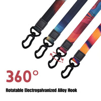 Heat Transfer Printing PVC Coated Rubberized Waterproof Traction Rope Set