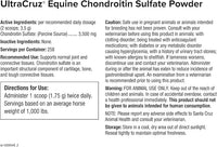 UltraCruz® Equine Chondroitin Sulfate, 1 lb, Powder