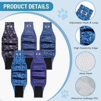 Tuiskusa Male Dog Diapers - Cashews / Medium - image 4