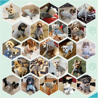 Dog Sweaters for Small Dogs, Soft Fleece Puppy Clothes - Grey / Large - image 4