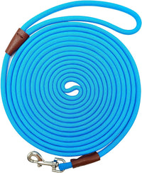 WYuZe 5ft Puppy Leash for Small Dogs Cats - Blue / 16 FT (3~26 lbs)