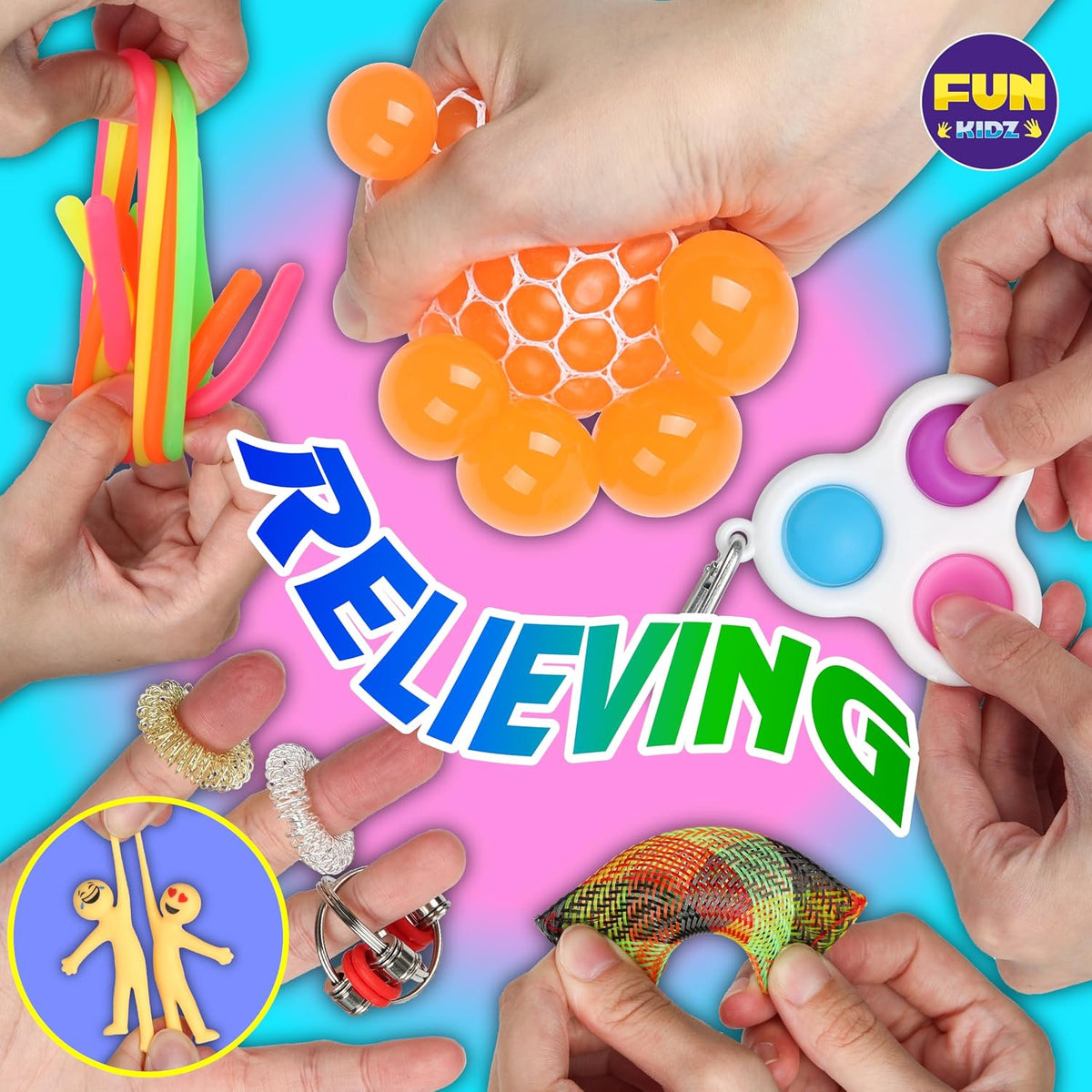 Gift Fidget Box Toys Pack for Kids 3-12 - image 2