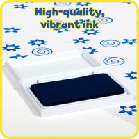 READY 2 LEARN strawberry scented stamp pad for kids with red ink in a plastic flip case - view 8