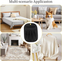 3PC Pet Hair Removal Glove for Cats & Dogs, 2025 Newly Upgraded Five-Finger Electrostatic Pet Hair Gloves, Reusable Pet Hair Remover Tool for Furniture, Car, Couch, Carpet, Clothes
