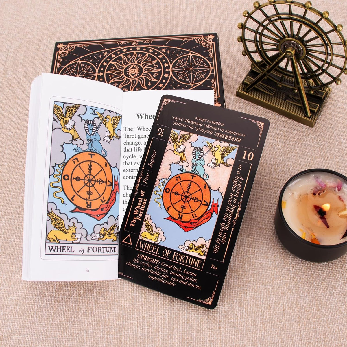Tarot Cards for Beginners, Classic Tarot Deck with Meanings - image 4