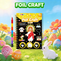 FUNNYB&G Foil Art Craft Kit for Kids - Christian - image 3