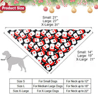 Halloween Dog Bandanas, L - Small / Red&Green&Black - image 4
