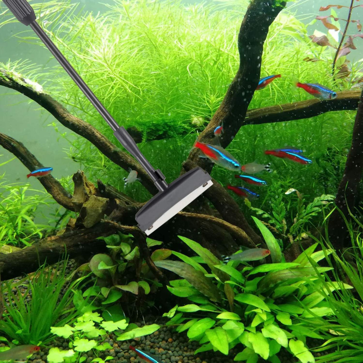 hygger Fish Tank Cleaner 6 in 1 Aquarium Cleaning Tool Kit Al-gae - image 2