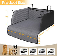 SUV Cargo Liner for Dogs, Pet Trunk Cover with Cushioned Sides – Essentials for Dogs - gray / M - image 2