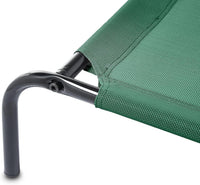 Amazon Basics Cooling Breathable Elevated Dog Bed with Durable Metal - Green / Small - image 4