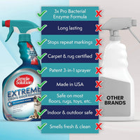 Simple Solution Extreme Stain & Odor Remover - Unscented / 32 Fl Oz (Pack of 1) - image 3