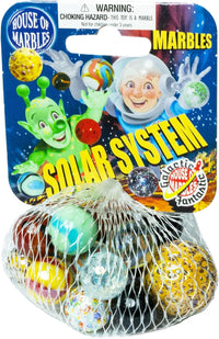 House of Marbles Solar System Net Bag of Marbles - Solar System