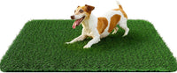 Fake Grass Pad for Dogs Potty Training Artificial Turf - 48x32 Inch / Green