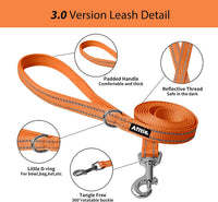 AIITLE Small Dog Harness and Leash Set, Step-in Puppy Pet Vest - XS(Chest: 11.5 - 13.5") / Orange - image 2