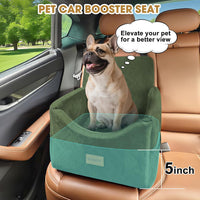 JOEJOY Dog Car Seats for Small Medium Dogs Under 35lbs - Green / Small/Medium - image 4