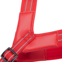 EXCELLENT ELITE SPANKER Reflective Step-in Dog Harness Vest Chest - Red / M-Chest 19-22" - image 2