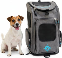 Sherpa 2-in-1 Medium Pet Backpack & Carrier - Duffel Pet Backpack / 17.0"L x 10.5"W x 11.0"H