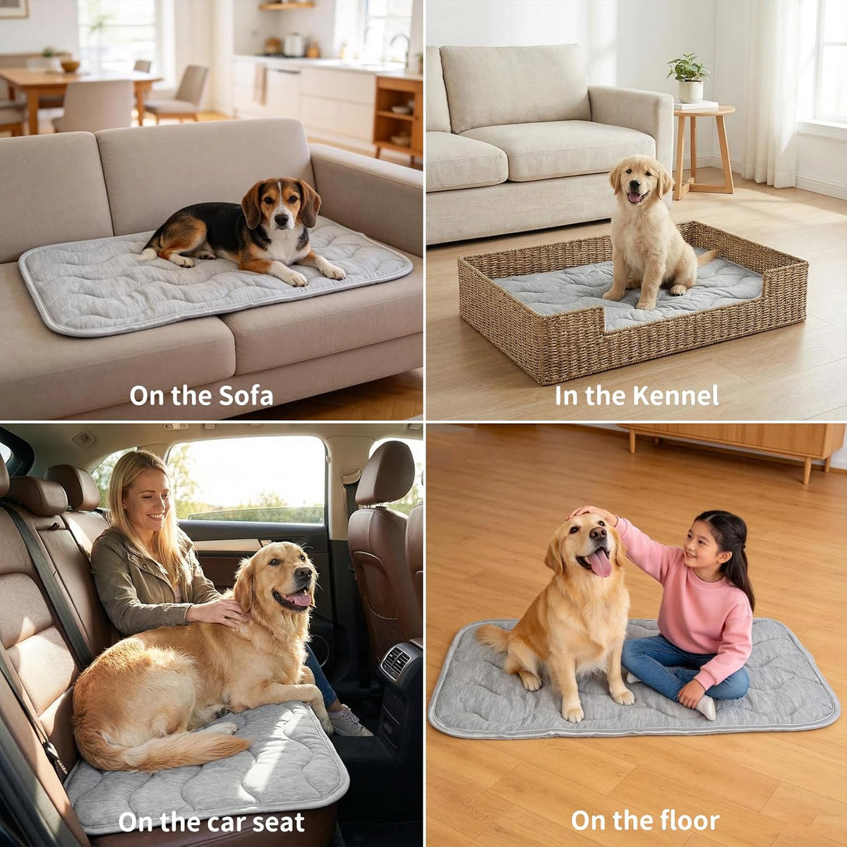 Extra Large Dog Cooling Mat - 100L x 70W cm - image 2