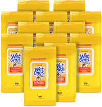 Wet Ones for Pets Antibacterial Dog Wipes - Tropical Splash / 100 Count (Pack of 12)