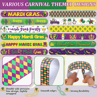 Junebrushs 56 fall Thanksgiving slap bracelets with turkey, pumpkin and leaf designs - view 13